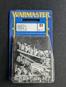 Games Workshop Warhammer Warmaster Chaoskrieger Neu in OVP Metall 10mm - OOP - Bild 1 von 1