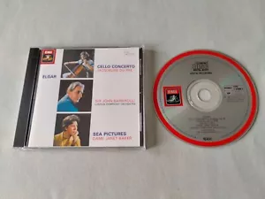 ELGAR Cello Concerto/Sea Pictures du Pre Janet Baker Barbirolli CD album no ifpi - Picture 1 of 1