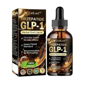 Buildleaf Tirzepatid pflanzlich oral flüssig Gewichtsverlust Tropfen 30 ml - Bild 1 von 9