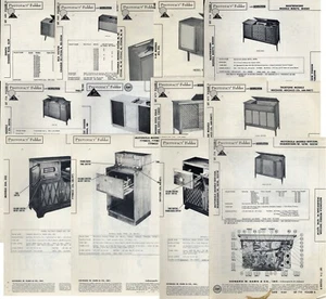 Sam's Photofact Folders(13) Cabinet Stereos See Description for full list PFAX11 - Picture 1 of 8