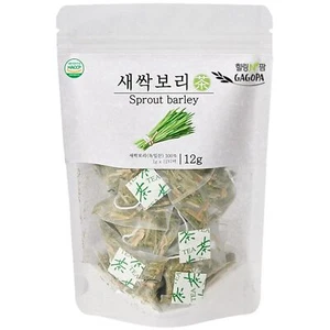 [GAGOPA] Té de hierbas de cebada germinada 100 % puro, 1 g x 12 bolsitas de té (paquete de 3, 36ea) - Imagen 1 de 8