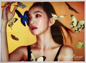 RED VELVET IRENE LIKE A FLOWER versione fotolibro poster ufficiale piegato 04 - Foto 1 di 1