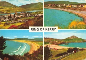 Postcard Ireland Ring of Kerry. The Iveragh Peninsula. 4 views - Picture 1 of 2