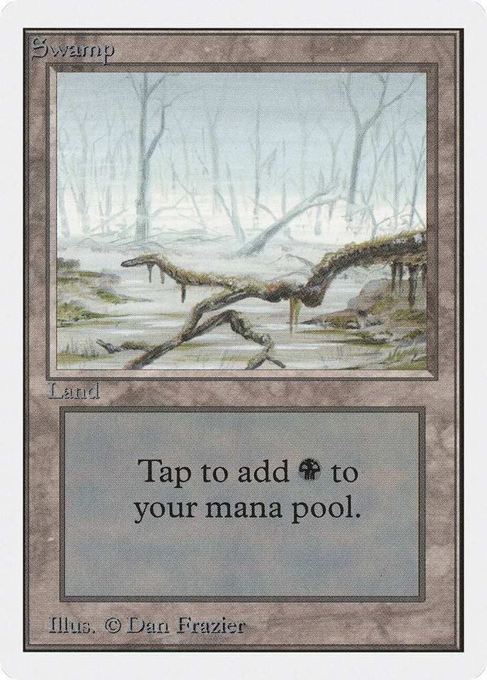 Swamp x4 EX/NM Unlimited Edition MTG C294 4RCards - Image 1 of 1