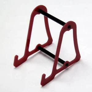APPLE iPAD RED G-10 CUSTOM STAND CRADLE iPHONE MP3 - Picture 1 of 4
