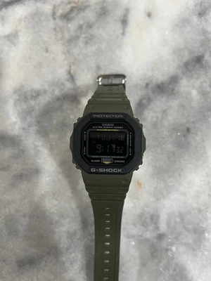 Casio G-Shock Men's Resin Strap Watch DW-5610SU-3DR - Rugged Military-Inspired - Image 1 of 4