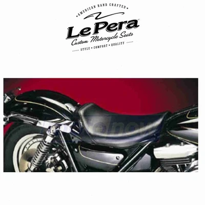 Le Pera Bare Bones Solo Seat for 2001-2006 Harley Davidson FLSTCI Heritage tg Foto 1 de 4