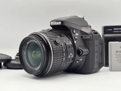 [MINT/6K shots] Nikon D5300 Digital SLR Camera + 18-55mm II Lens Kit From Japan - Image 1 of 4