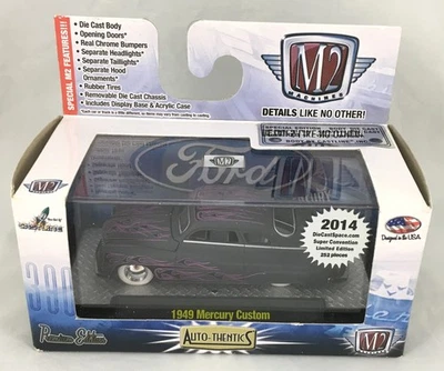 M2 2014 DiecastSpace Super Convention 1949 Mercury Custom edición limitada 1/252 Foto 1 de 4