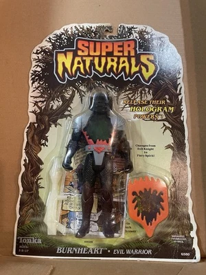 Figura de acción de plástico Tonka 1980 Super Naturals Burnheart Evil de colección nueva Foto 1 de 4