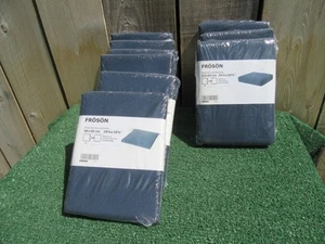 Brandneu Ikea Froson dunkelblau Outdoor Stuhl Sitz Kissenbezug Frösön - Bild 1 von 9