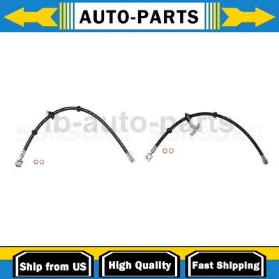 2X Manguera de línea de freno delantero Sunsong para Mercedes-Benz ML320 1999 2000 2001 2002 Foto 1 de 4