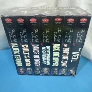KARLOFF COLLECTION VHS 1998 RHINO 7 MOVIES FROM MASTER OF HORROR ~ NEW & SEALED - Picture 1 of 11