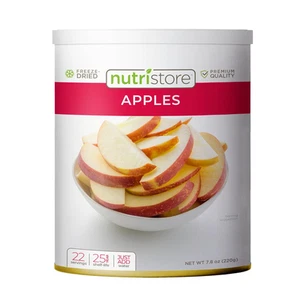 Nutristore Freeze Dried Fuji Apples | #10 Can Fruit | Perfect Healthy Snacks | B - Picture 1 of 12