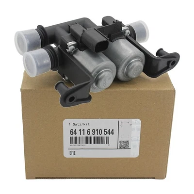Heater Coolant Control Valve OEM 64116910544 For BMW X5 X6 E53 E70 2004-2018 Foto 1 de 4