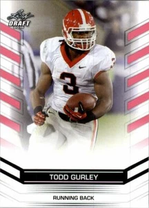 TODD GURLEY 2015 Leaf NFL Draft Rookie PINK Football RC #/200 - Picture 1 of 1