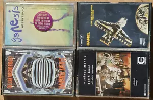 CAMEL I Can See + MANFRED MANN'S EARTH + GENESIS + A PARSONS 4xCassettes UsedVG+ - Picture 1 of 4