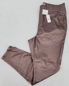Lane Bryant Pull-On High-Rise Coated Metallic Jegging Plus Size 16 NEW $79.95 - Picture 1 of 21
