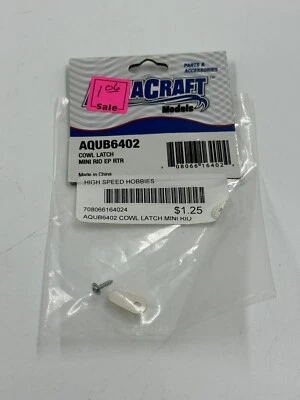 Aquacraft Crazy Boat Aqub6402 Cowl Latch Mini Rio Ep Rtr - Image 1 of 3