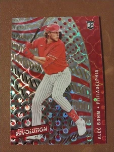 2021 ALEC BOHM PANINI REVOLUTION GROOVE ROOKIE CARD RC #54 PHILADELPHIA PHILLIES - Picture 1 of 2