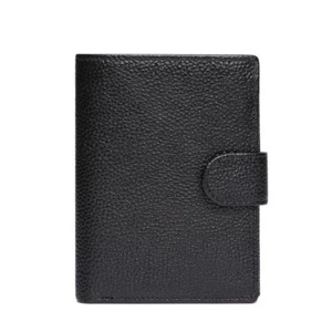 100% mens leather Genuine Cowhide Wallet Coin Purse Case Vintage Retro Style - Picture 1 of 15