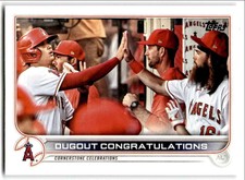 2022 Topps Dugout Congratulations Baseball Cards #416
