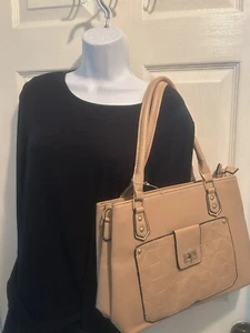Bolso de Mano Mujer, Hombro y Bandolera Color Tostado Nuevo Incluido Envío Gratis. - Imagen 1 de 6