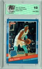 Kai Jones 2021 Donruss #RR-18 1/2502 Retro Rated Rookie Card PGI 10
