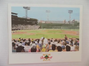 Boston Red Sox Fenway Park Print 8" x 10" Brad Bennett Baseball Temples '93 HTF - Picture 1 of 2