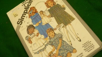 Simplicity  5154 Cinderella dress pullover jumper child size 3-6 sewing pattern - Image 1 of 2