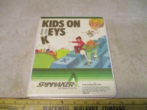 Caja de videojuegos software Spinnaker computadora color Tandy 2 NIÑOS CON TECLAS DE COLECCIÓN 1984 - Imagen 1 de 4