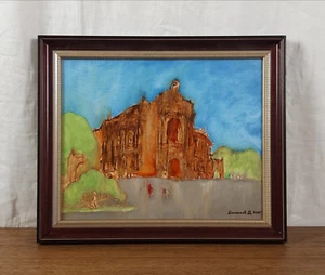 Ópera Odesa, arte arquitectónico ucraniano, óleo moderno, artista Bannikov - Imagen 1 de 11