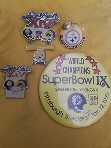 vintage pittsburgh steelers Pins - Picture 1 of 5