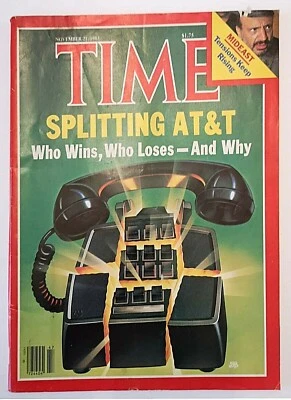 Time Magazine November 21 1983 Splitting AT&T, Mideast Tensions, Reagan in Japan - Image 1 of 4