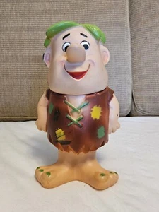 THE FLINTSTONES 1960 BARNEY RUBBLE 10" VINYL CARTOON FIGURE by KNICKERBOCKER  - Picture 1 of 6