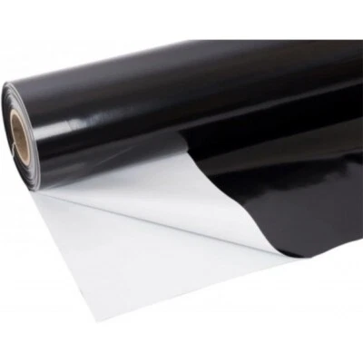 Vapor Barrier Supply - 20mil - Heavy Duty Black/White Crawl Space Vapor Barrier - Image 1 of 2