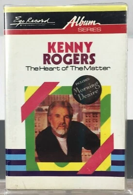 Kenny Rogers The Heart of The Matter Audio Cassette Tape BASF Ego Record 1980s Foto 1 de 4