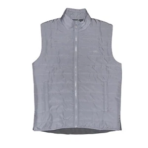 Texas Standard Hybrid Puffer Knit Vest Mens Sz XL Grey Full Zip Outdoor NWOT - Picture 1 of 7