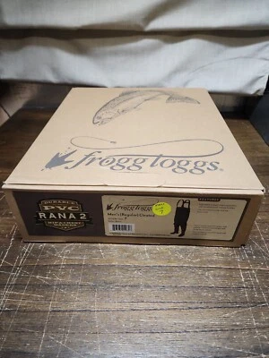 Frogg Toggs Rana II PVC Bootfoot Cleated Chest Waders Sizes 7 Brown #2715249 - Image 1 of 4