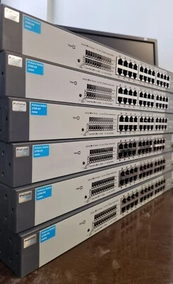 HP ProCurve Switch 1700-24G Model J9080A 24 Ethernet + 2x SFP - Immagine 1 di 4