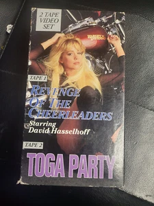 REVENGE OF THE CHEERLEADERS & TOGA PARTY VHS VIDEO TAPE SET (1976) - Picture 1 of 5