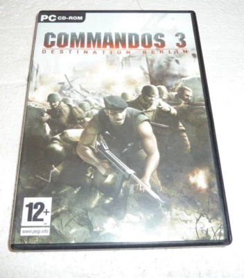 Commandos 3: Destination Berlin Three Discs PC Windows  S-56 - Image 1 of 3