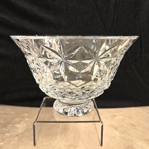 Waterford Crystal 6in Centerpiece Bowl Balmoral Pattern Star - Picture 1 of 6