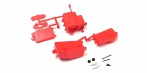 KYOSHO INFERNO MP9 MP10, RED RECEIVER & BATTERY BOX, IFF001KRB - Picture 1 of 3