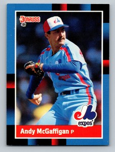 1988 Donruss #380 Andy McGaffigan   Montreal Expos