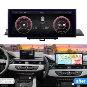 12.3" Android 13 For Audi A4L 2017-2021 Car Stereo Radio GPS Carplay WiFi 4+64G - Picture 1 of 24
