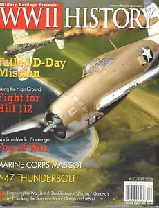 WWII History Aug.2008 Failed D-Day Mission P-47 Thunderbolt Sub Archer Fish - Picture 1 of 12