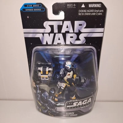 Star Wars Saga Collection SCORCH REPUBLIC COMMANDO (#21) 3.75 Action Figure 2006 - Image 1 of 4