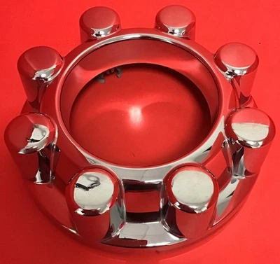 UNA tapa central de rueda trasera cromada OEM HC3C-1A096-LD 15589 Ford F-250 F-350 Foto 1 de 4