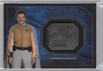 2016 Star Wars Masterwork Medallion Relics Silver 6/99 Lando Calrissian 2k3 - Image 1 of 3
